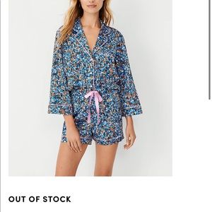 Ann Taylor Sleep Floral Pajama Set